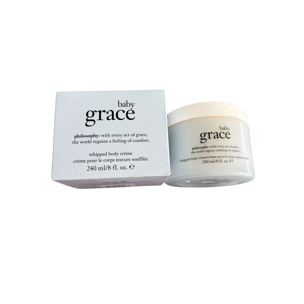 Philosophy Pure Baby Grace Whipped Body Cream New In Box 240 ml 8 fl oz